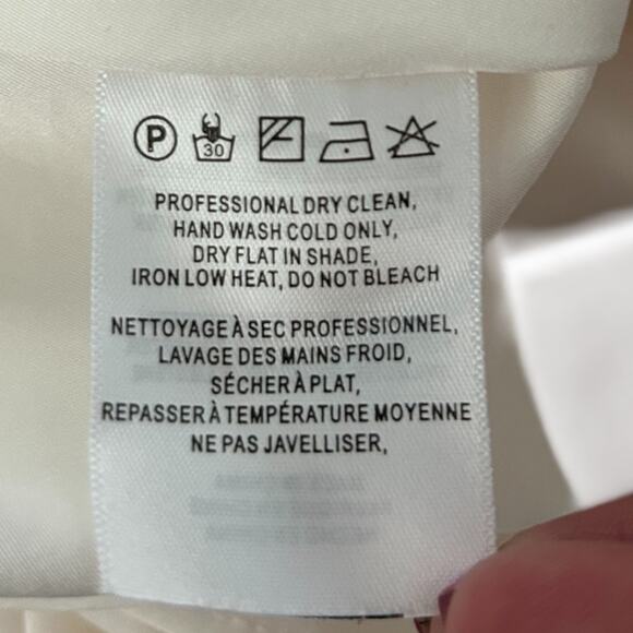 Jenny Yoo Collection Tatiana Dress Women's 16 Strapless Ivory Wedding Bride - Picture 8 of 8